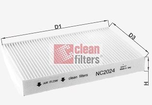 CLEAN FILTERS Filter,salongiõhk NC2024
